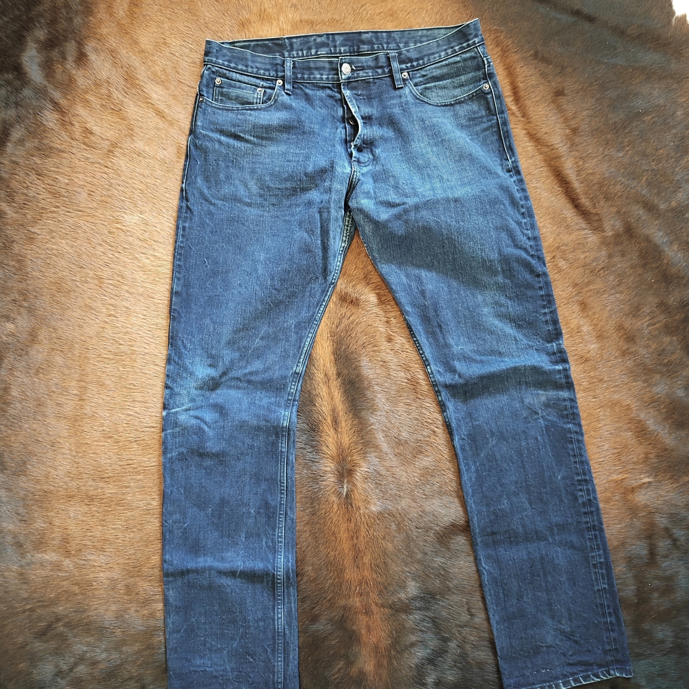 3sixteen Blue SL-120X Straight Selvedge Denim